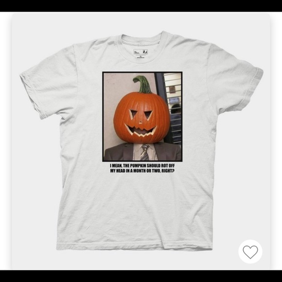 Dwight from the office pumpkin head Halloween shirt 2x - Picture 1 of 6